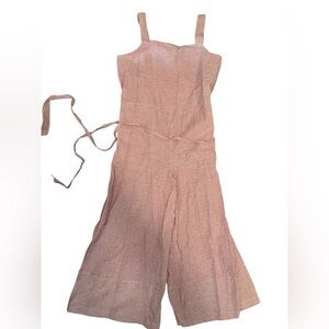 Striped Pink Jumpsuit